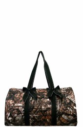 Quilted Duffle Bag-SNQ2626/BK